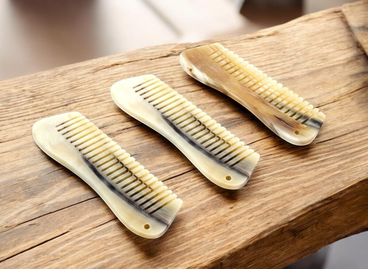 Doğum Tarağı (Birth Comb) – Doğal Koç Boynuzu El Yapımı Tarak